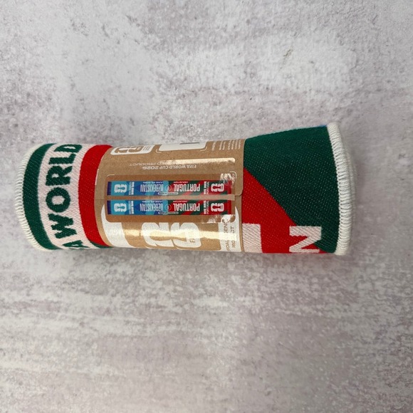 Fifa Other - Portugal v Uzbekistan Match Day Scarf Official FIFA World Cup Houston TX Ronaldo